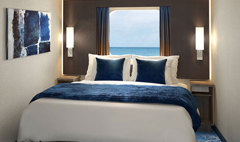 Norwegian Bliss dış kabin Norwegian Bliss dış kabin